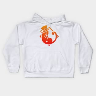 Genshin Impact Lyney Emblem Kids Hoodie